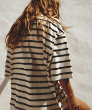 OVERSIZED STRIPED T-SHIRT