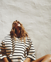 OVERSIZED STRIPED T-SHIRT